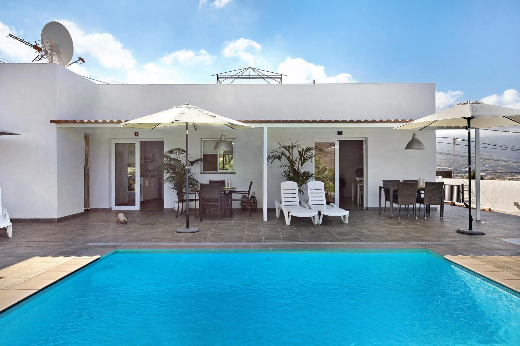 Villa Tino- Casa D Los Llanos De Aridane Ngoại thất bức ảnh